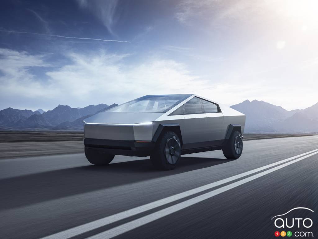 Prototype Tesla Cybertruck